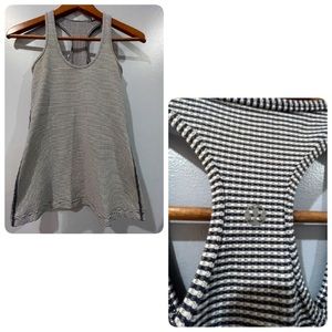 Lululemon Black & White Women’s Tank Top Size S